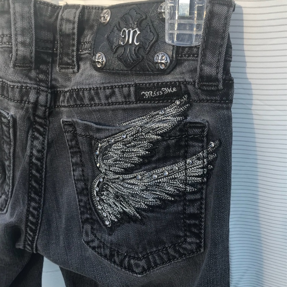 Miss Me Dark Washed Skinny Jeans